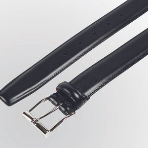 Crockett & Jones - Black Calf Belt - Black | Andrea Kosta