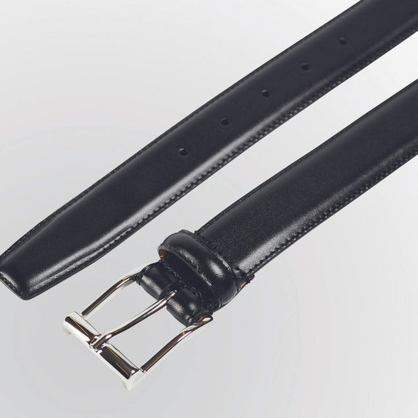 Crockett & Jones - Black Calf Belt - Black | Andrea Kosta