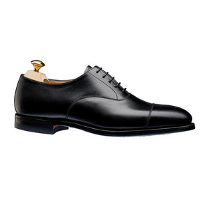 Crockett & Jones - Black Calf Oxford - Connaught 2 - Black | Andrea Kosta