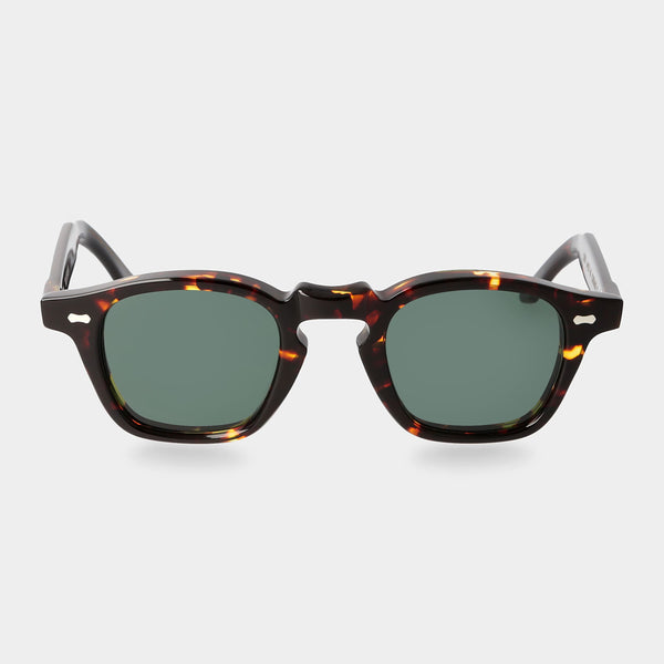 Cord Eco TBD Sunglasses - Dark Havana/Bottle Green | Andrea Kosta