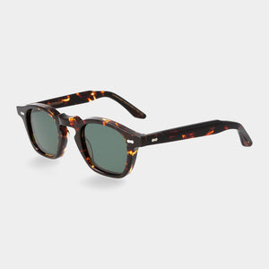 Cord Eco TBD Sunglasses - Dark Havana/Bottle Green | Andrea Kosta