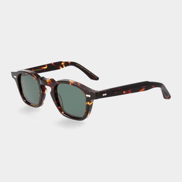 Cord Eco TBD Sunglasses - Dark Havana/Bottle Green | Andrea Kosta