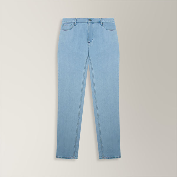 Jeans in Cotton - Light Blue | Andrea Kosta