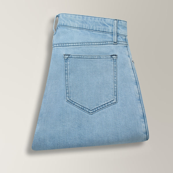 Jeans in Cotton - Light Blue | Andrea Kosta