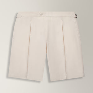Linen Bermuda Shorts - Sand | Andrea Kosta