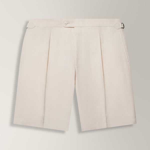 Linen Bermuda Shorts - Sand | Andrea Kosta