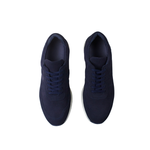Strata Sneakers in Suede - Navy | Andrea Kosta