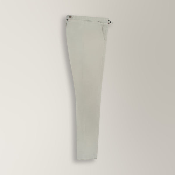 Two Piece Suit in Linen Blend - Bone | Andrea Kosta