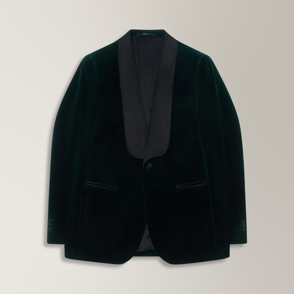 Tuxedo in Velvet -Green | Andrea Kosta