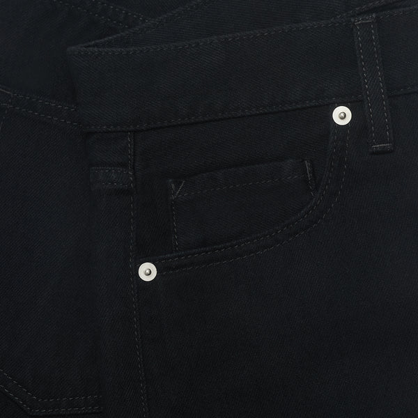 Veneto Tailored Jeans in Cotton - Black | Andrea Kosta