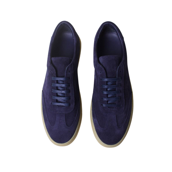 Volta Sneakers in Suede - Navy | Andrea Kosta