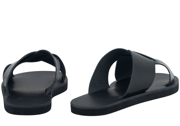 Ancient Greek Sandals - Bios in leather - 
Black | Andrea Kosta 