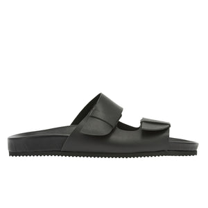 Ancient Greek Sandals in Leather - Black | Andrea Kosta  