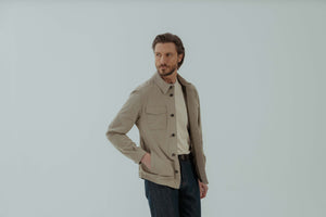 Windbreaker in Brown | Andrea Kosta 