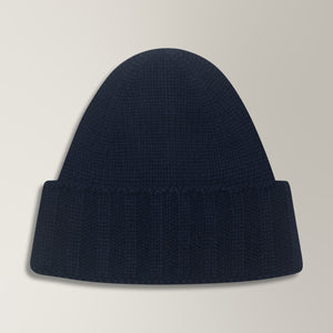 Beanie in Cashmere - Navy | Andrea Kosta