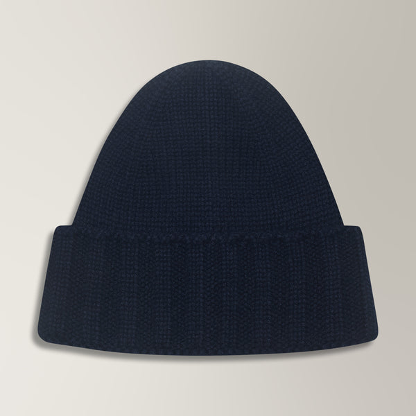 Beanie in Cashmere - Navy | Andrea Kosta