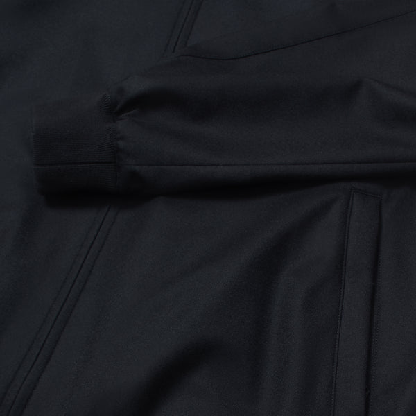 Bomber Jacket in Alcantara - Black | Andrea Kosta