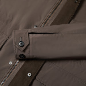 Bora Field Jacket in Polyester - Brown | Andrea Kosta 