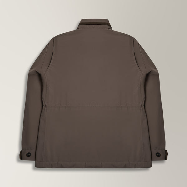 Bora Field Jacket in Polyester - Brown | Andrea Kosta 