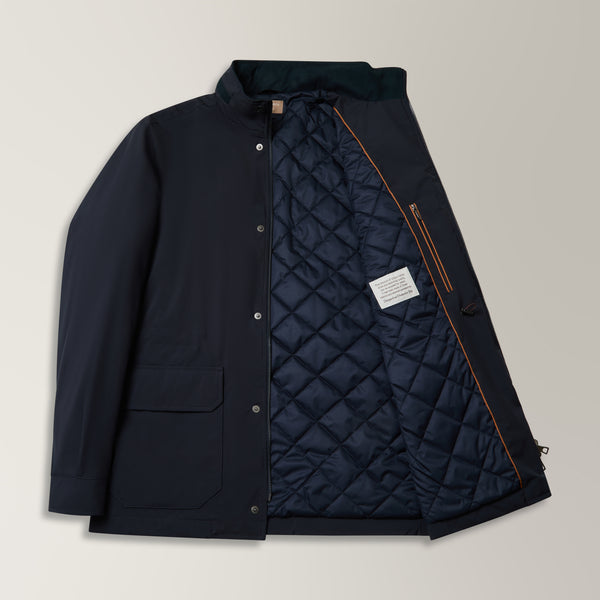 Bora Field Jacket in Polyester - Navy | Andrea Kosta 