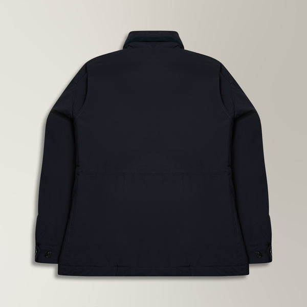Bora Field Jacket in Polyester - Navy | Andrea Kosta 