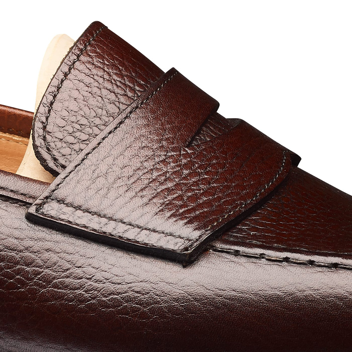 Crockett & Jones - Boston - Penny Loafer - Dark Brown – Andréa Kọsta