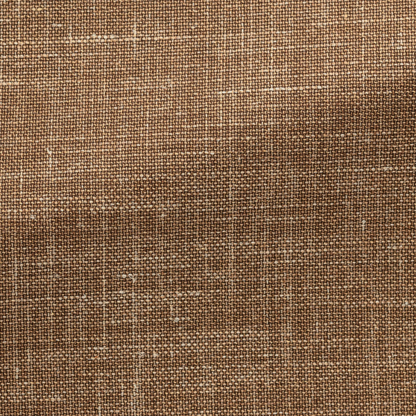 Jacket in Wool Silk Linen - Camel | Andrea Kosta