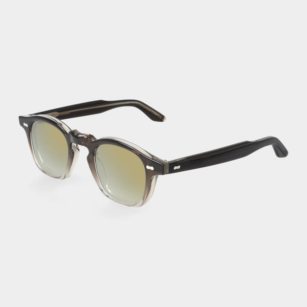 Cord Sunglasses - Ash/Mirror Green | Andrea Kosta