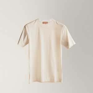T-shirt in Cotton Jersey - Off-White | Andrea Kosta