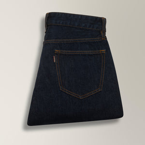 Dark Wash Selvedge Jeans - Dark Blue | Andrea Kosta