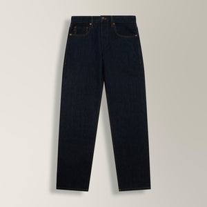 Dark Wash Selvedge Jeans - Dark Blue | Andrea Kosta