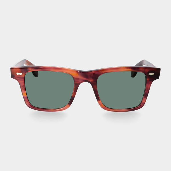 Denim Eco Havana/Bottle Green- Sunglasses - Brown | Andrea Kosta
