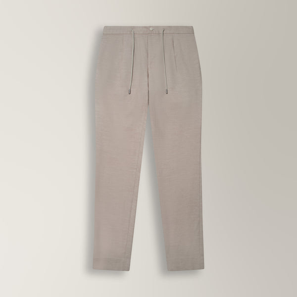 Drawstring Pants in Jersey - Oatmeal | Andrea Kosta