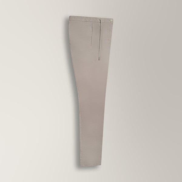 Drawstring Pants in Jersey - Oatmeal | Andrea Kosta