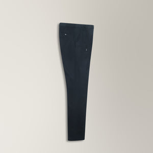 Drawstring Trousers in VBC Flannel Wool - Black | Andrea Kosta