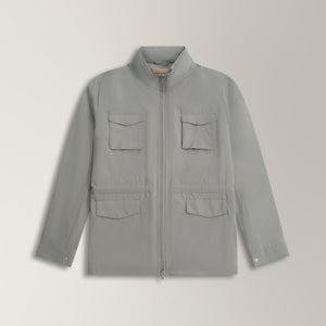 Field Jacket in Polyester - Beige | Andrea Kosta