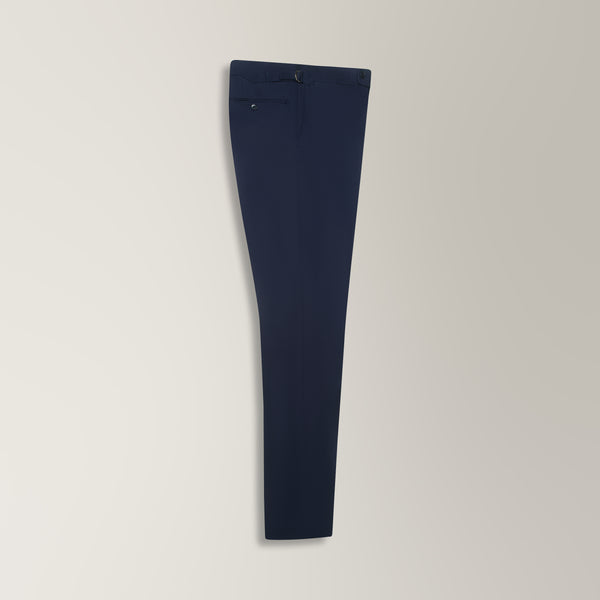 Formal Chinos in Cotton - Navy | Andrea Kosta 