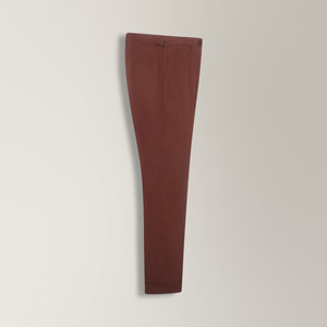 Formal Trousers in 100% Linen - Terracotta  | Andrea Kosta

