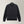 Full Button Bomber in Alcantara, Wool & Cashmere - Black | Andrea Kosta