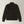 Gea Full Zip Bomber in Alcantara and Wool - Black | Andrea Kosta