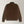 Gea Full Zip Bomber in Alcantara & Wool - Brown | Andrea Kosta