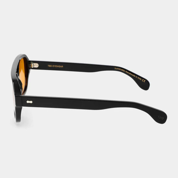 Gianni Eco TBD Sunglasses - Black/Orange | Andrea Kosta