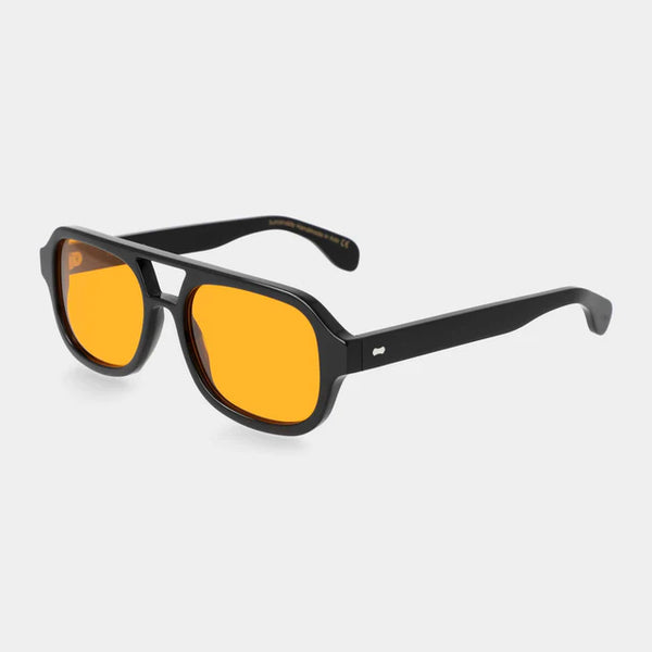 Gianni Eco TBD Sunglasses - Black/Orange | Andrea Kosta