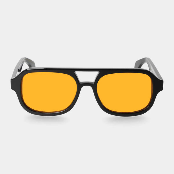 Gianni Eco TBD Sunglasses - Black/Orange | Andrea Kosta