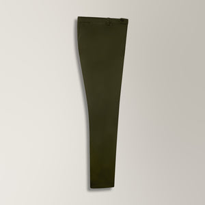 Imera Chinos in Garment-dyed Cotton - Khaki | Andrea Kosta
