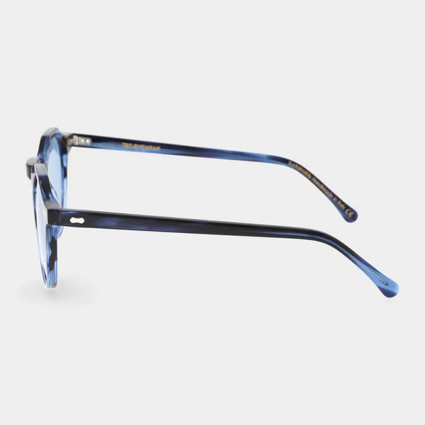 Lapel TBD Sunglasses - Ocean/Blue | Andrea Kosta