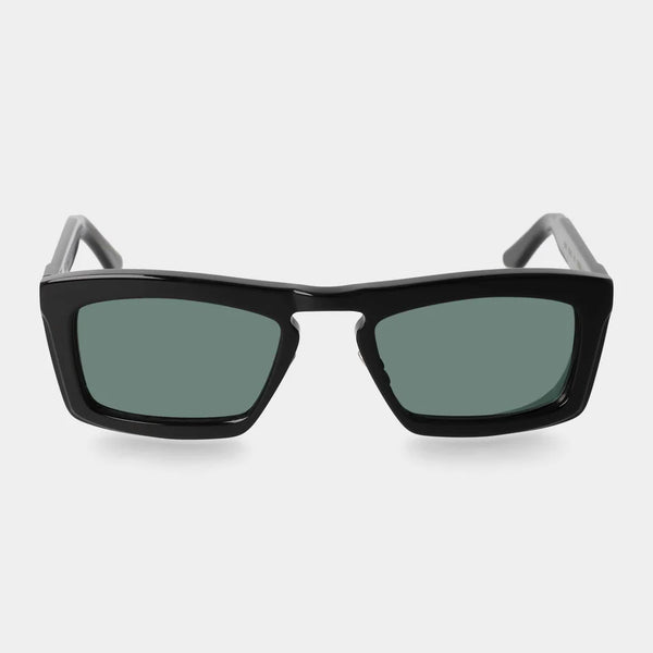 Leaf Eco TBD Sunglasses - Black/Bottle Green | Andrea Kosta