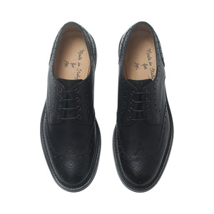 Brogues in Leather - Black | Andrea Kosta