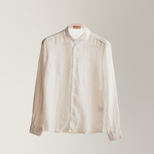 Shirt in Linen - White | Andrea Kosta