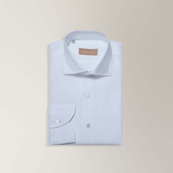 Shirt in Linen - White | Andrea Kosta 